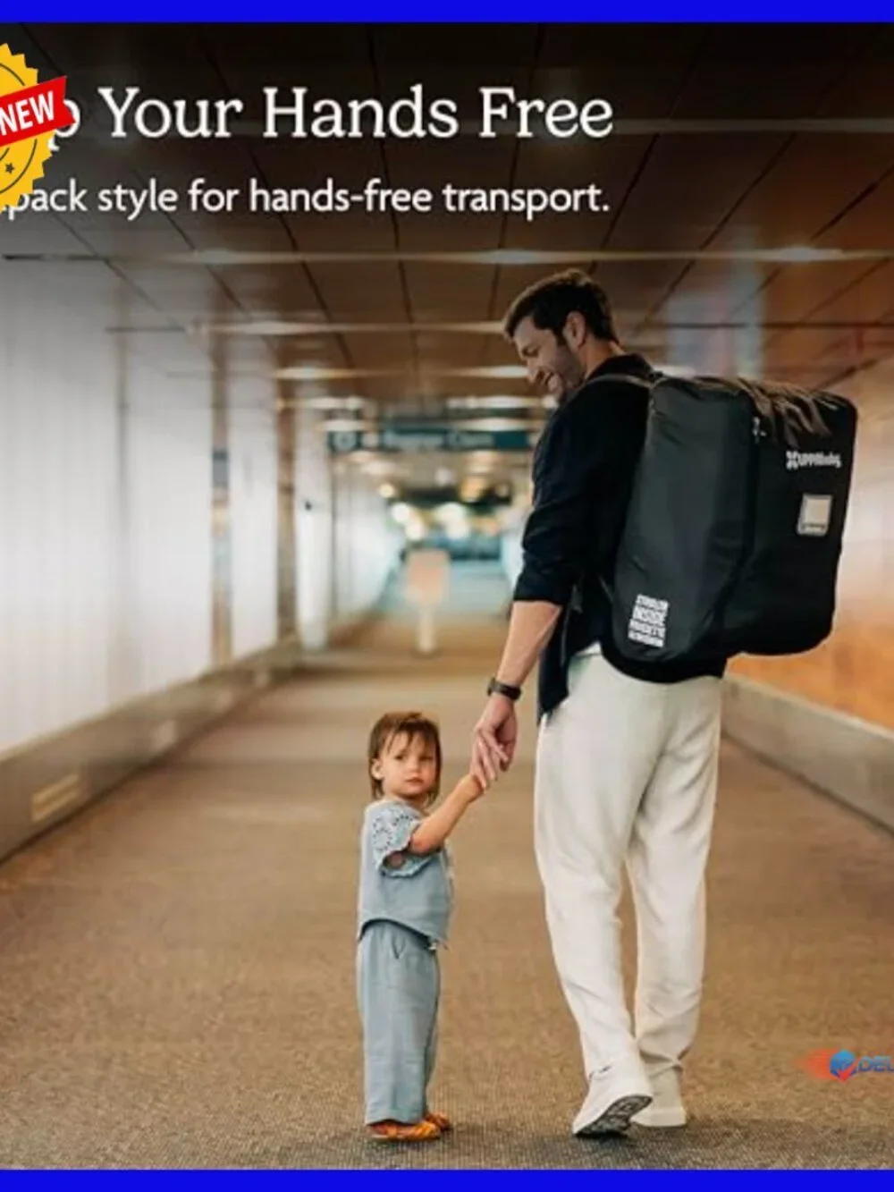 Durable Travel Bag for Minu Stroller - Backpack Style with Storage Pockets